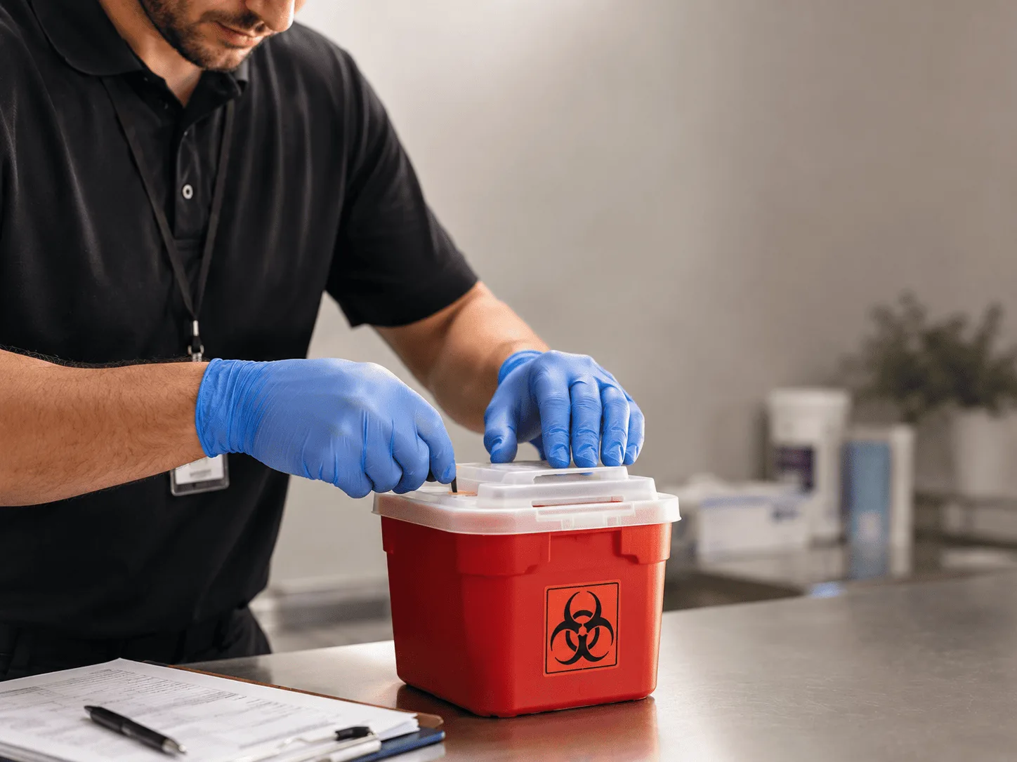 Why choose Sharps Waste Disposal in Elkport, IA